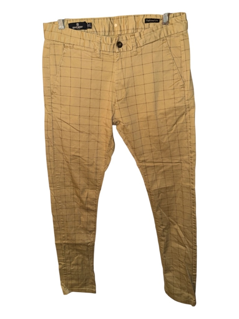 Vintage Givenchy Windowpane Check Pants 90’s 30 32
